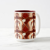 Tasse 2 Couleurs Paradis du chocolat (Devant droit)