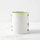 Tasse 2 Couleurs Parakeet Bird  (Centre)