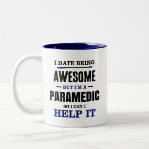 Tasse 2 Couleurs Paramedic Awesome ne peut pas aider