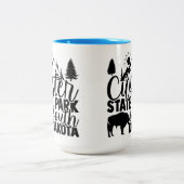 Tasse 2 Couleurs Parc d'état de Custer (Centre)