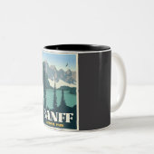 Tasse 2 Couleurs Parc national Banff (Devant droit)