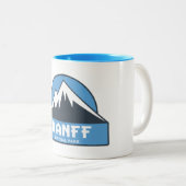 Tasse 2 Couleurs Parc national Banff (Devant droit)