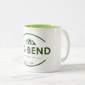 Tasse 2 Couleurs Parc national Big Bend (Devant droit)