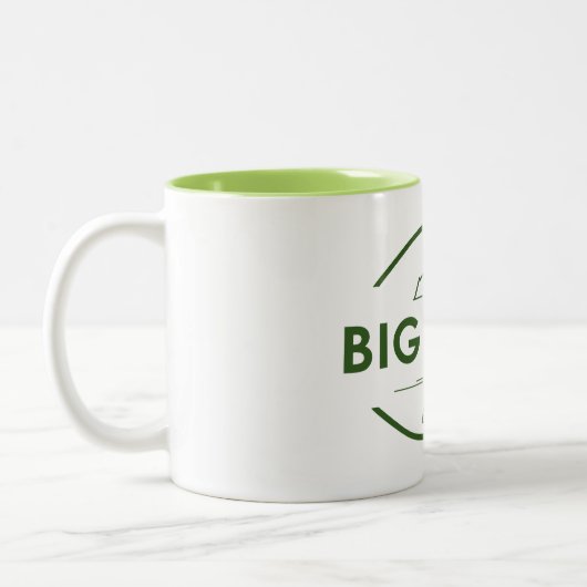 Tasse 2 Couleurs Parc national Big Bend (Gauche)