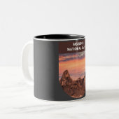 Tasse 2 Couleurs Parc national Big Bend (Devant gauche)