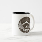 Tasse 2 Couleurs Parc national de Banff (Devant droit)