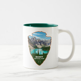 Tasse 2 Couleurs Parc national de Banff Alberta Arrowhead