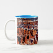 Tasse 2 Couleurs Parc national de canyon de Bryce (Gauche)