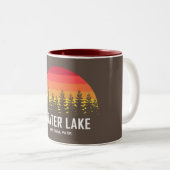 Tasse 2 Couleurs Parc national de Crater Lake (Devant droit)