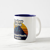 Tasse 2 Couleurs Parc national de Crater Lake (Devant droit)