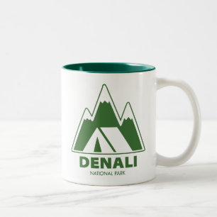 Tasse 2 Couleurs Parc national de Denali Camping