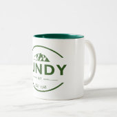 Tasse 2 Couleurs Parc national de Fundy (Devant droit)