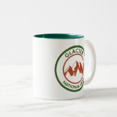Tasse 2 Couleurs Parc national de Glacier (Devant droit)