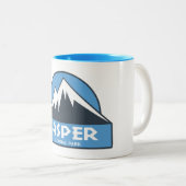 Tasse 2 Couleurs Parc national de Jasper (Devant droit)