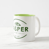 Tasse 2 Couleurs Parc national de Jasper (Devant droit)