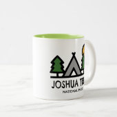 Tasse 2 Couleurs Parc national de Joshua Tree (Devant droit)