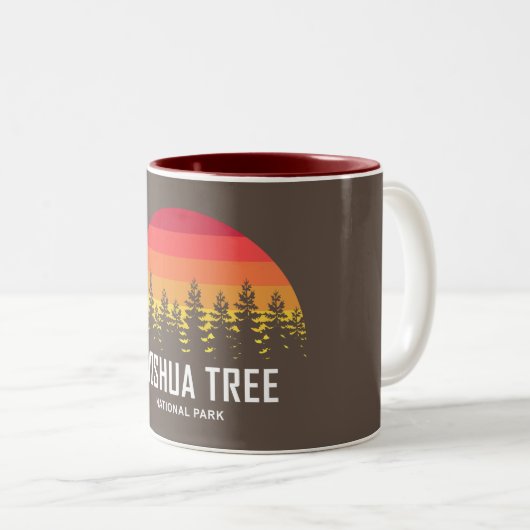 Tasse 2 Couleurs Parc national de Joshua Tree (Devant droit)