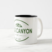 Tasse 2 Couleurs Parc national de Kings Canyon (Devant droit)