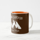 Tasse 2 Couleurs Parc national de Kings Canyon (Devant droit)