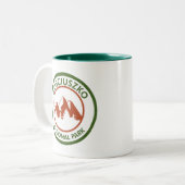 Tasse 2 Couleurs Parc national de Kosciuszko (Devant gauche)