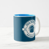 Tasse 2 Couleurs Parc national de l'Isle Royale (Devant droit)