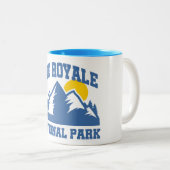Tasse 2 Couleurs Parc national de l'Isle Royale (Devant droit)