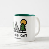 Tasse 2 Couleurs Parc national de Mammoth Cave (Devant droit)