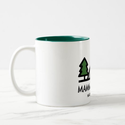 Tasse 2 Couleurs Parc national de Mammoth Cave (Gauche)
