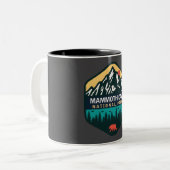 Tasse 2 Couleurs Parc national de Mammoth Cave (Devant gauche)