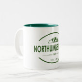 Tasse 2 Couleurs Parc national de Northumberland (Devant gauche)