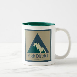 Tasse 2 Couleurs Parc national de Peak District Rustique