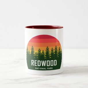 Tasse 2 Couleurs Parc national de Redwood