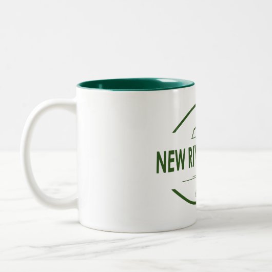 Tasse 2 Couleurs Parc national de River Gorge (Gauche)
