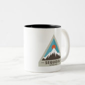 Tasse 2 Couleurs Parc national de Sequoia (Devant droit)