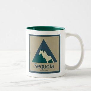 Tasse 2 Couleurs Parc national de Sequoia Rustique