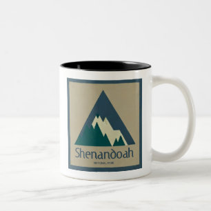 Tasse 2 Couleurs Parc national de Shenandoah Rustique