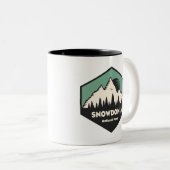Tasse 2 Couleurs Parc national de Snowdonia (Devant droit)