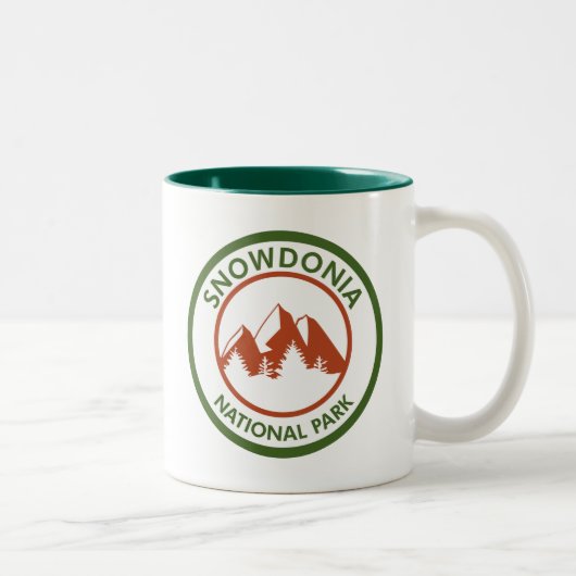 Tasse 2 Couleurs Parc national de Snowdonia (Droit)