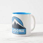 Tasse 2 Couleurs Parc national de Snowdonia (Devant droit)