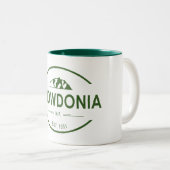 Tasse 2 Couleurs Parc national de Snowdonia (Devant droit)