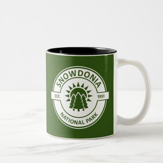 Tasse 2 Couleurs Parc national de Snowdonia (Droit)