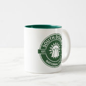 Tasse 2 Couleurs Parc national de South Downs (Devant droit)