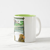 Tasse 2 Couleurs Parc national de Vatnajökull Islande (Devant droit)