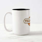 Tasse 2 Couleurs Parc national de Yellowstone (Gauche)