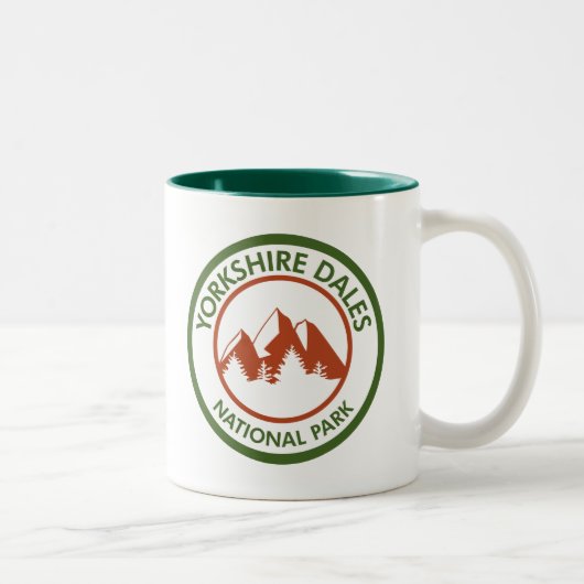 Tasse 2 Couleurs Parc national de Yorkshire Dales (Droit)