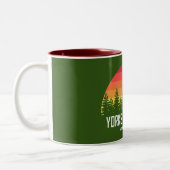 Tasse 2 Couleurs Parc national de Yorkshire Dales (Gauche)