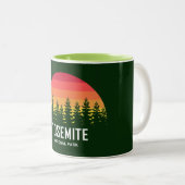 Tasse 2 Couleurs Parc national de Yosemite (Devant droit)