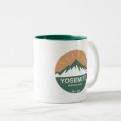 Tasse 2 Couleurs Parc national de Yosemite (Devant droit)
