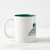Tasse 2 Couleurs Parc national des Arches Mont Sun (Gauche)