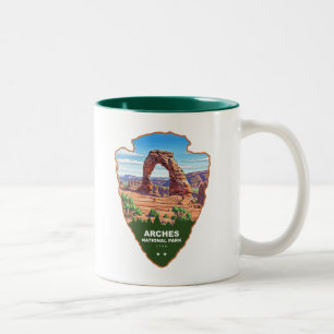 Tasse 2 Couleurs Parc national des Arches Utah Arrowhead